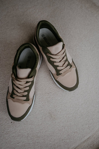 Luccore sneakers I Khaki - Wild Souls by JV® - Sneakers