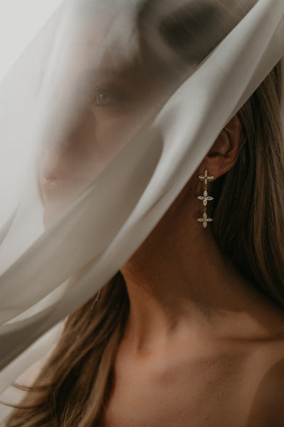 Lurie earrings I Gold - Wild Souls by JV® - Earrings