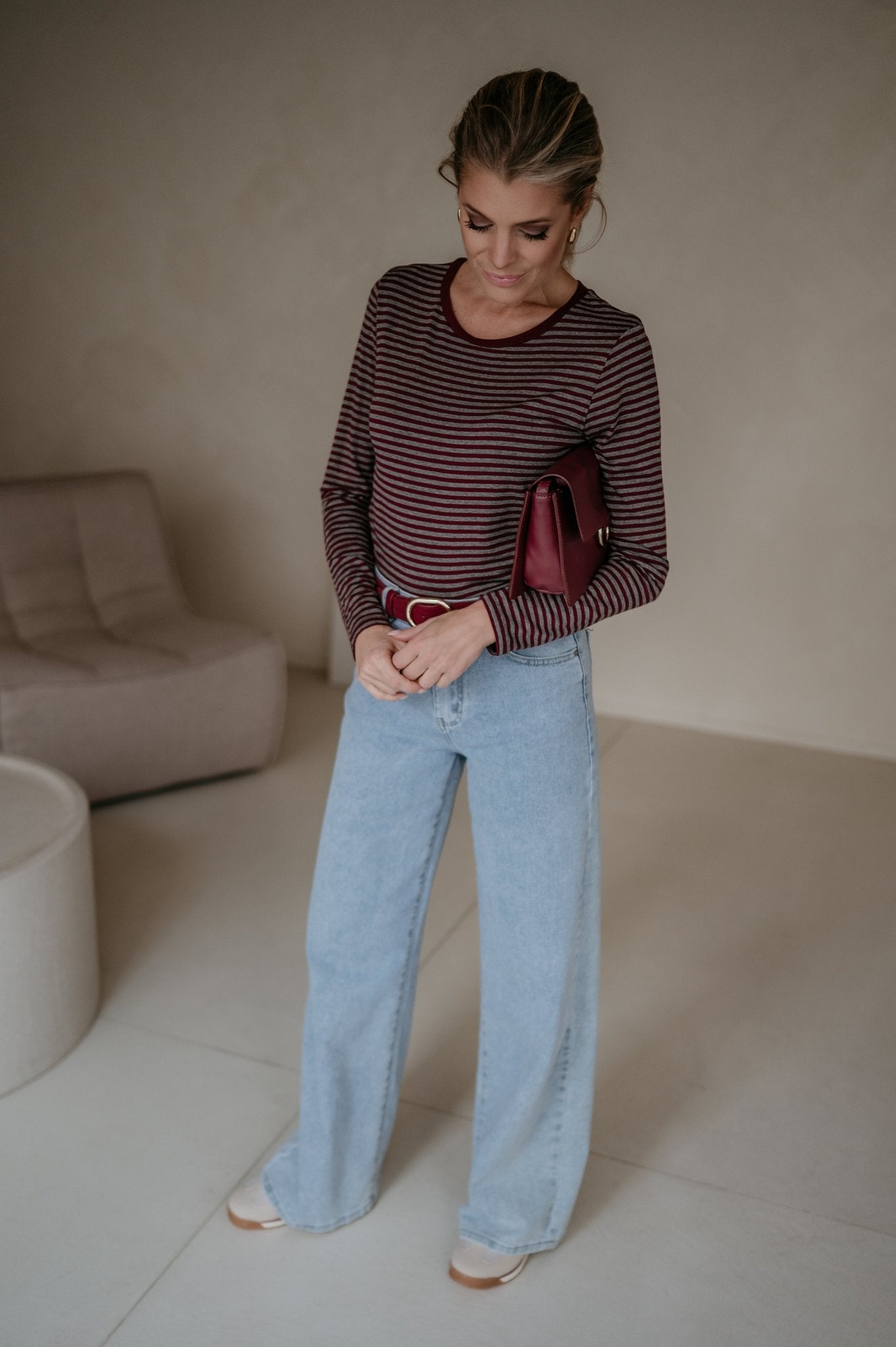 Macido longsleeve I Burgundy - Wild Souls by JV® - Longsleeves