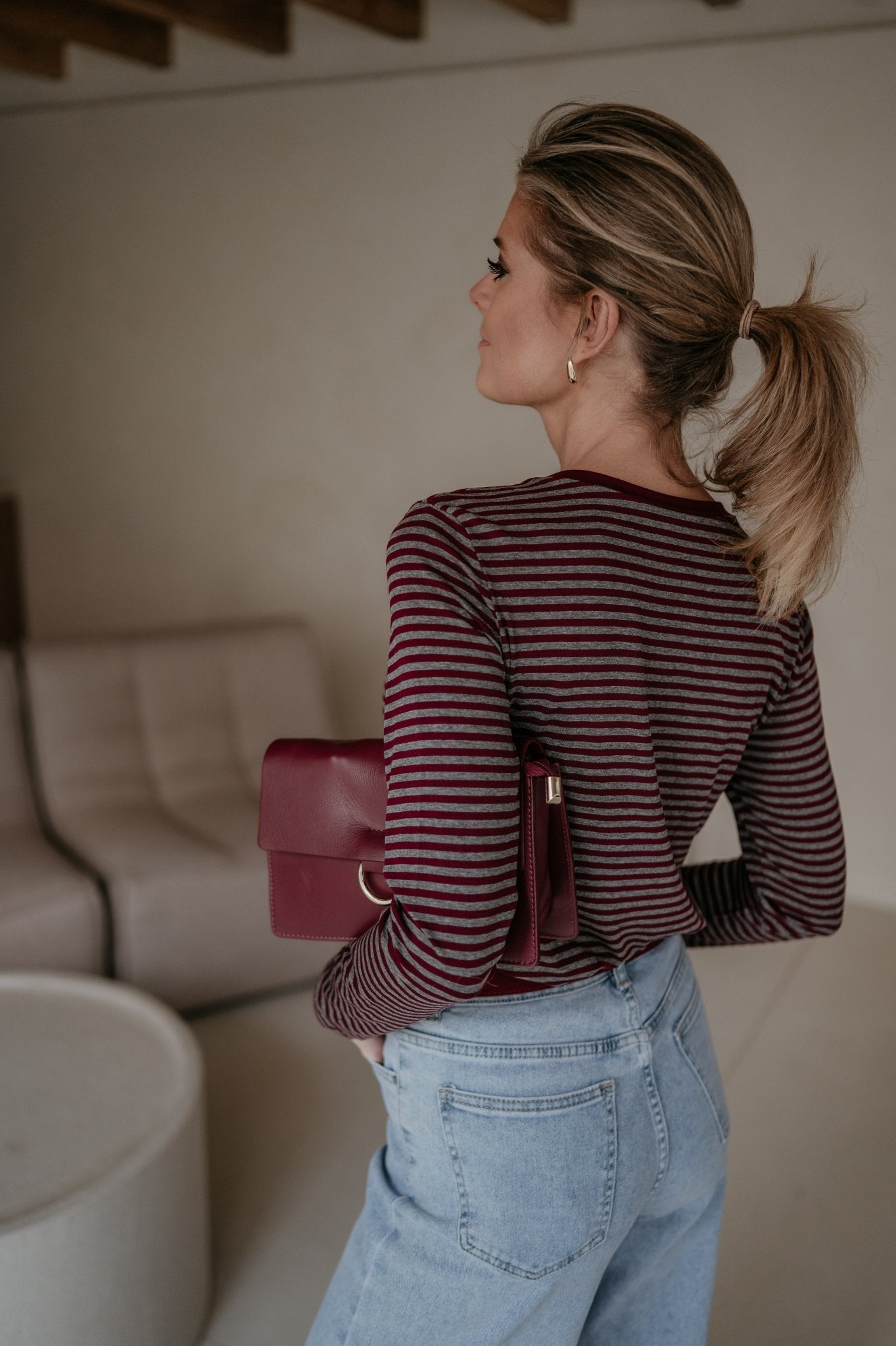 Macido longsleeve I Burgundy - Wild Souls by JV® - Longsleeves