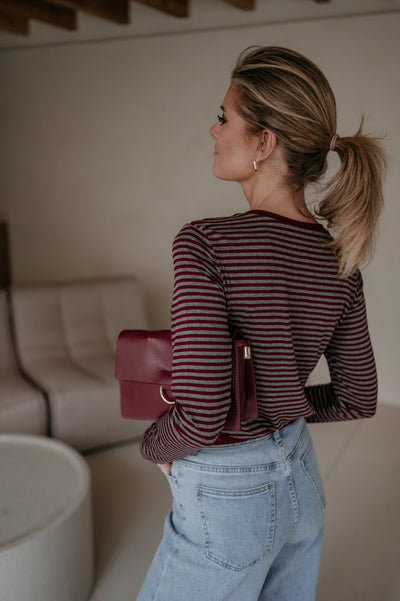 Macido longsleeve I Burgundy - Wild Souls by JV® - Longsleeves