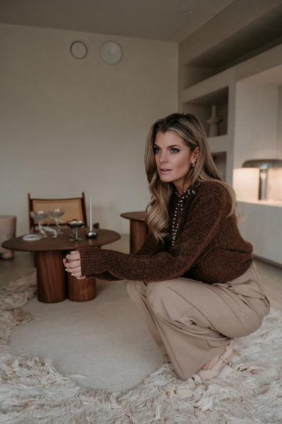 Madena knit I Chocolate Brown - Wild Souls by JV® - Knits