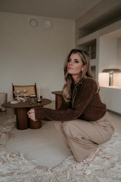 Madena knit I Chocolate Brown - Wild Souls by JV® - Knits