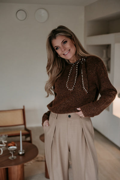 Madena knit I Chocolate Brown - Wild Souls by JV® - Knits