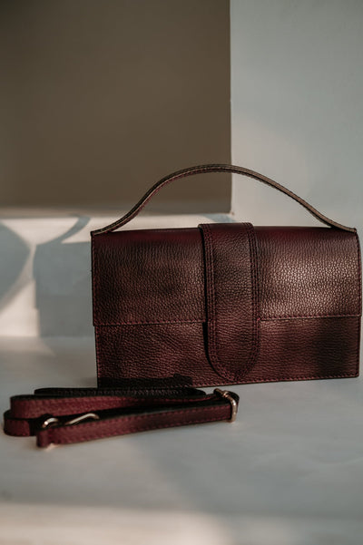 Magone handbag I Bordeaux - Wild Souls by JV® - Handbags
