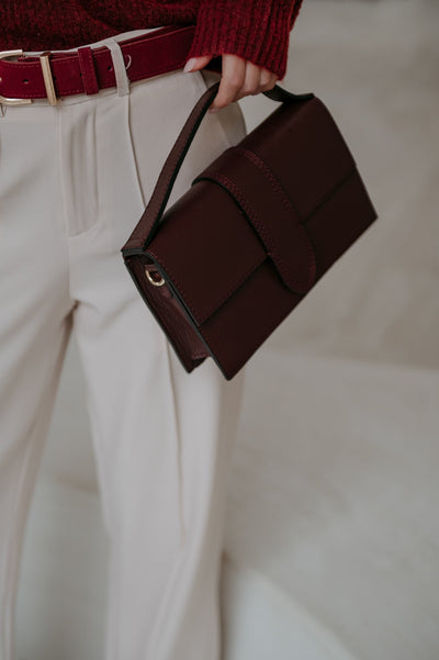 Magone handbag I Bordeaux - Wild Souls by JV® - Handbags