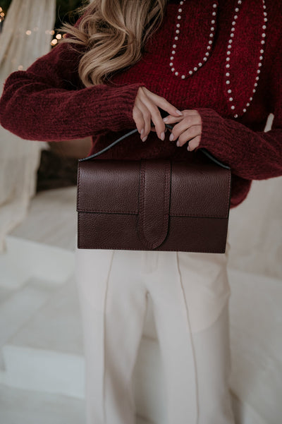 Magone handbag I Bordeaux - Wild Souls by JV® - Handbags