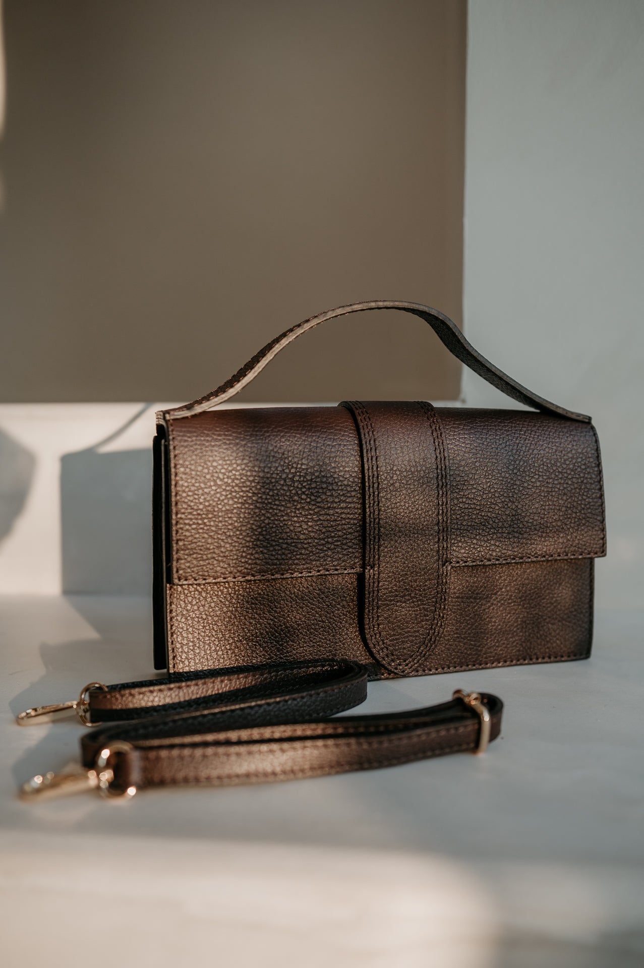 Magone handbag I Brown - Wild Souls by JV® - Handbags