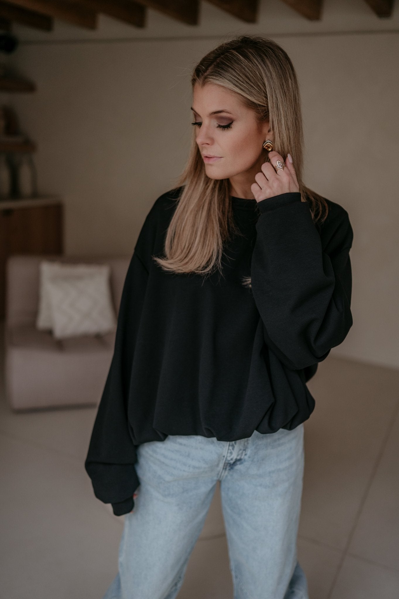 Malinco sweater I Black - Wild Souls by JV® - Sweaters