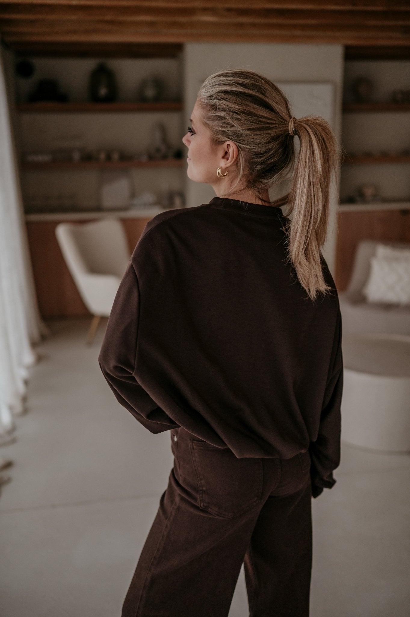 Malinco sweater I Chocolate Brown - Wild Souls by JV® - Sweaters