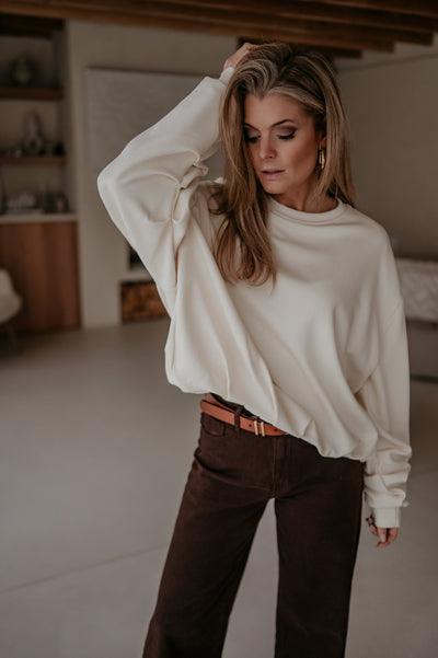 Malinco sweater I Ecru - Wild Souls by JV® - Sweaters