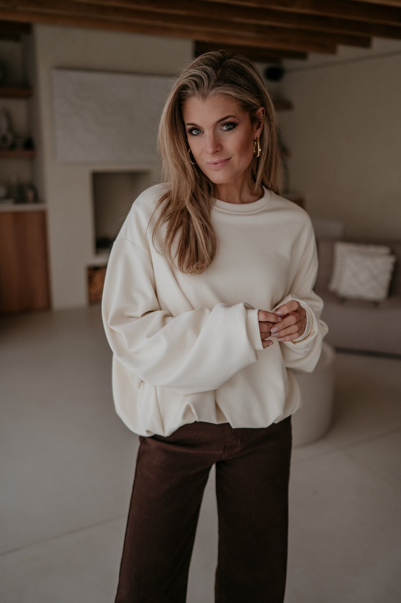 Malinco sweater I Ecru - Wild Souls by JV® - Sweaters