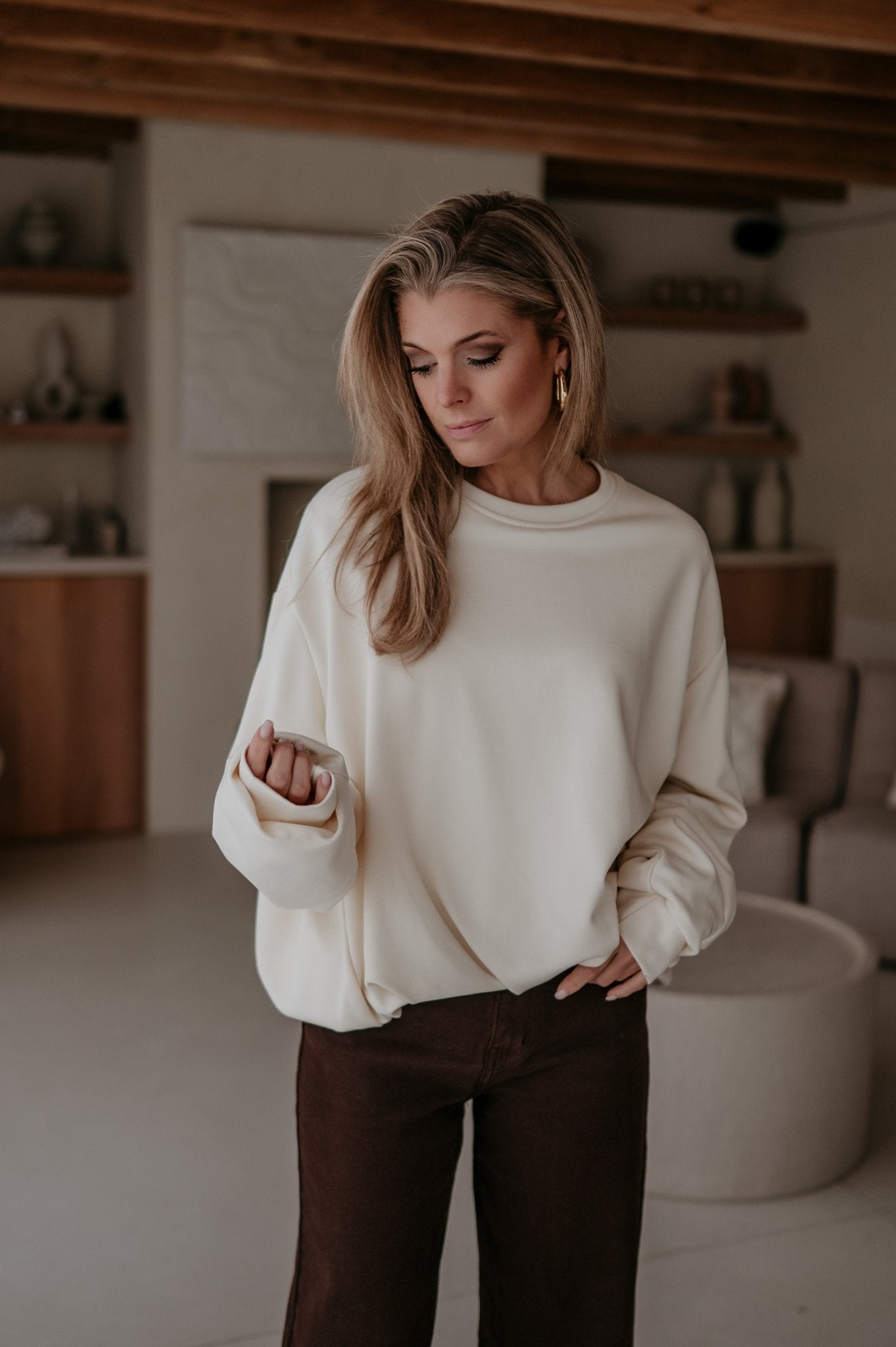 Malinco sweater I Ecru - Wild Souls by JV® - Sweaters