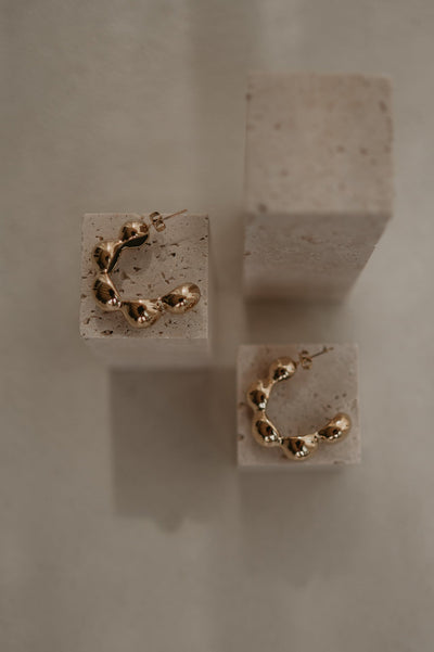 Malto earrings I Gold - Wild Souls by JV® - Earrings
