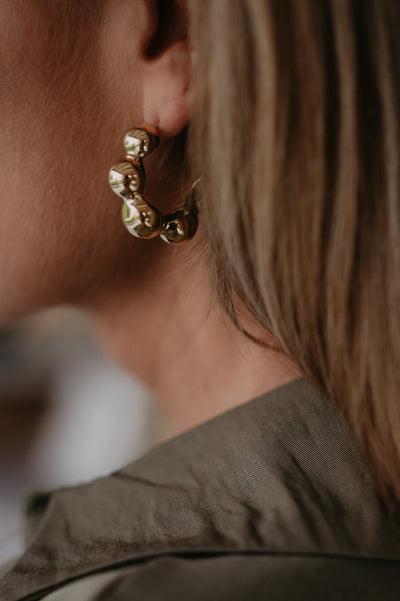Malto earrings I Gold - Wild Souls by JV® - Earrings