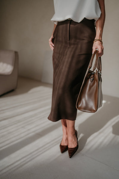 Malvagio skirt I Chocolate Brown - Wild Souls by JV® - Skirts
