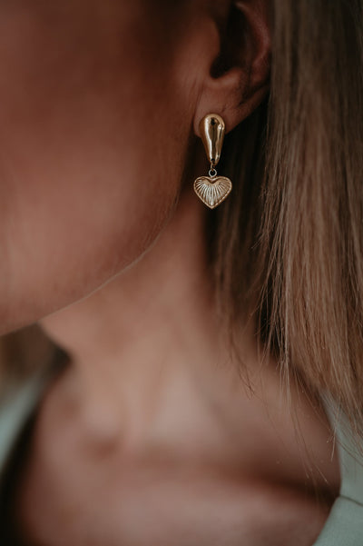 Manto earrings I Gold - Wild Souls by JV® - Earrings