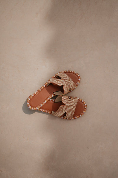 Maretta slippers I Camel - Wild Souls by JV® - Slippers