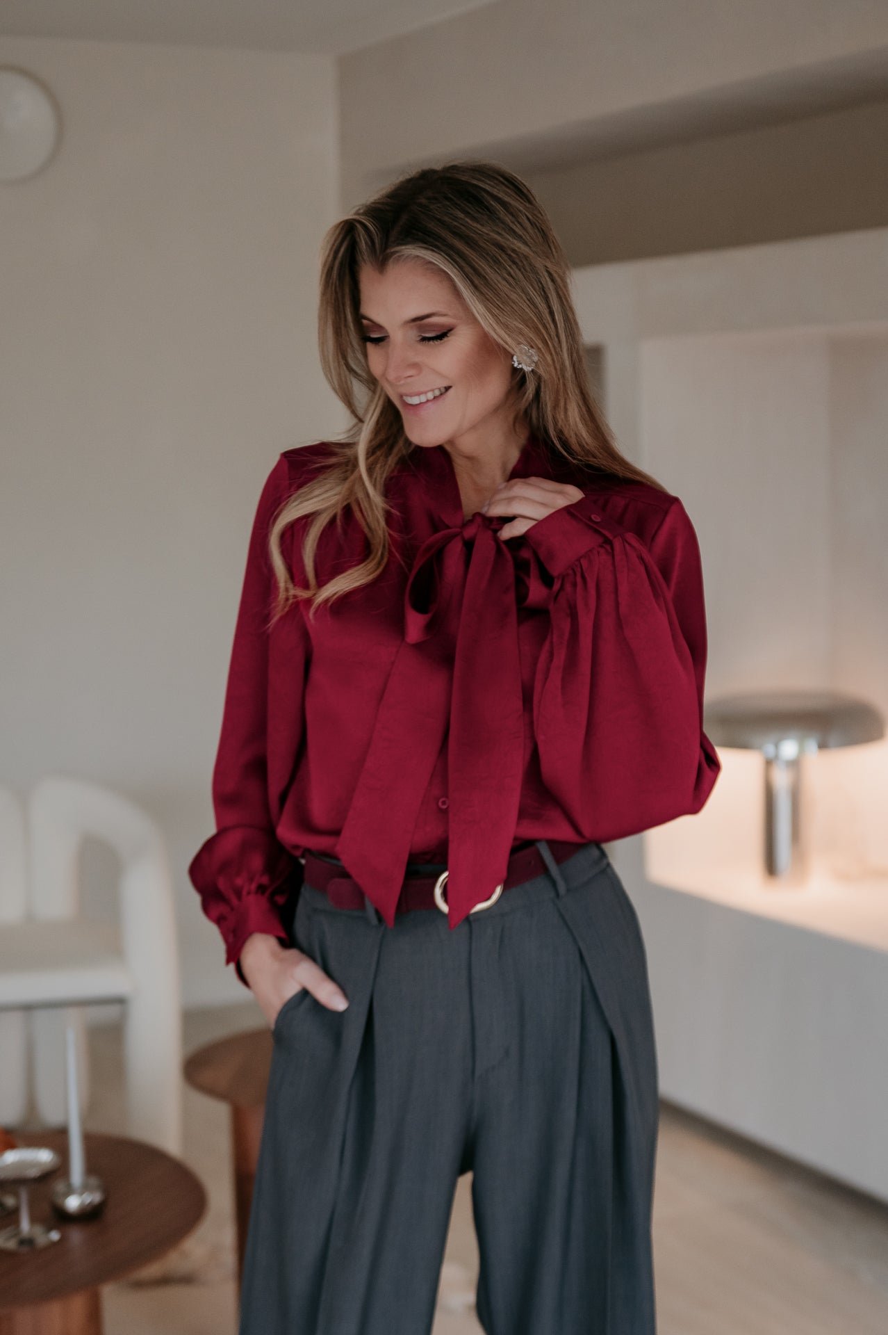 Merune blouse I Bordeaux - Wild Souls by JV® - Blouses