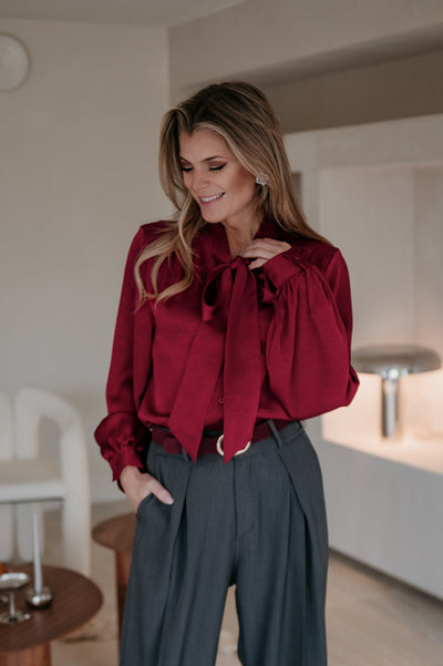Merune blouse I Bordeaux - Wild Souls by JV® - Blouses