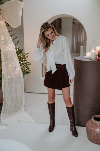 Merune blouse I Ecru - Wild Souls by JV® - Blouses