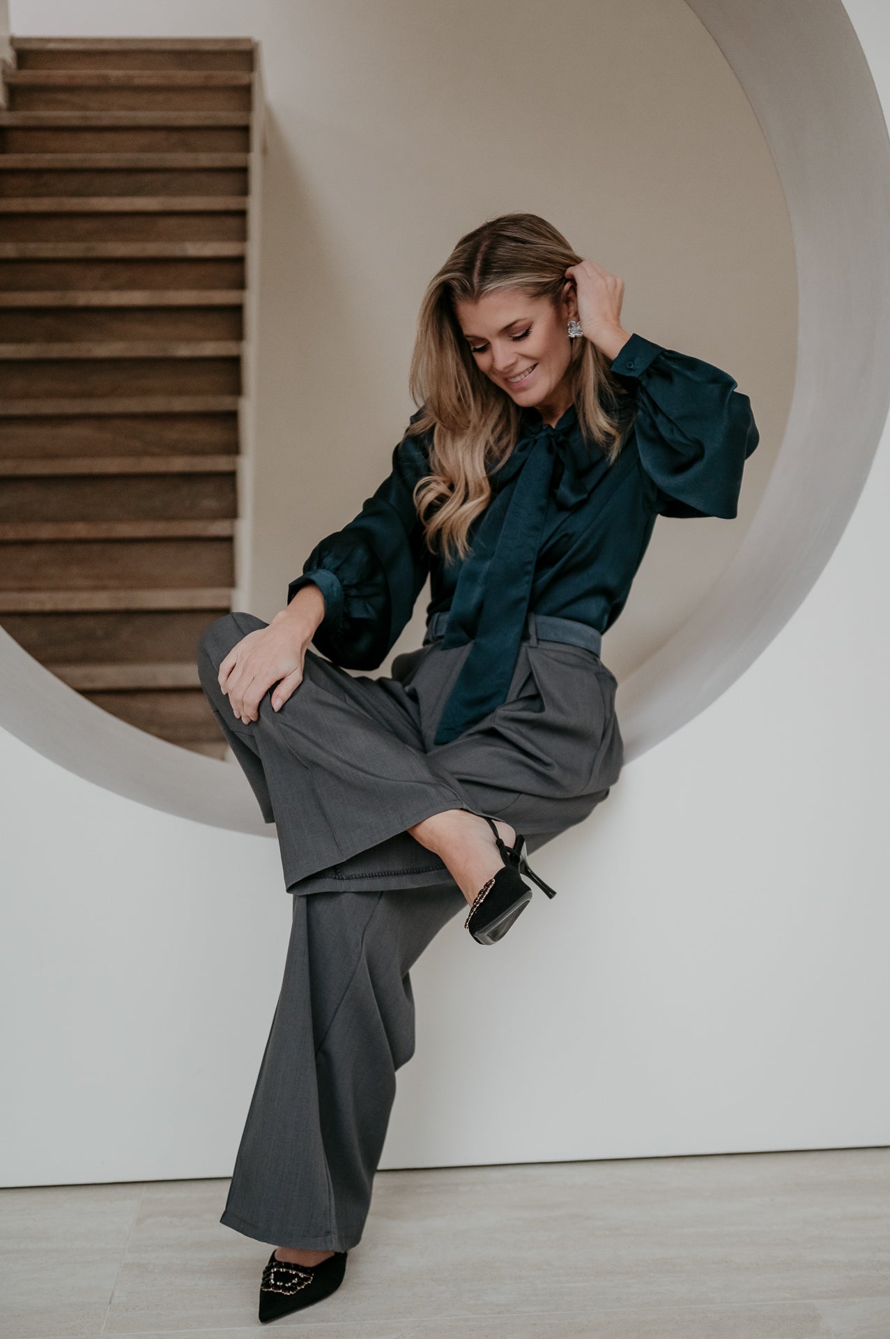 Merune blouse I Petrol - Wild Souls by JV® - Blouses