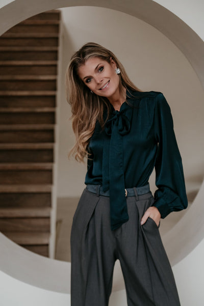 Merune blouse I Petrol - Wild Souls by JV® - Blouses