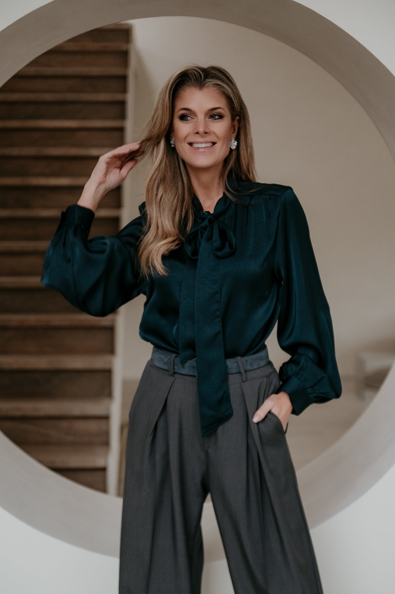 Merune blouse I Petrol - Wild Souls by JV® - Blouses