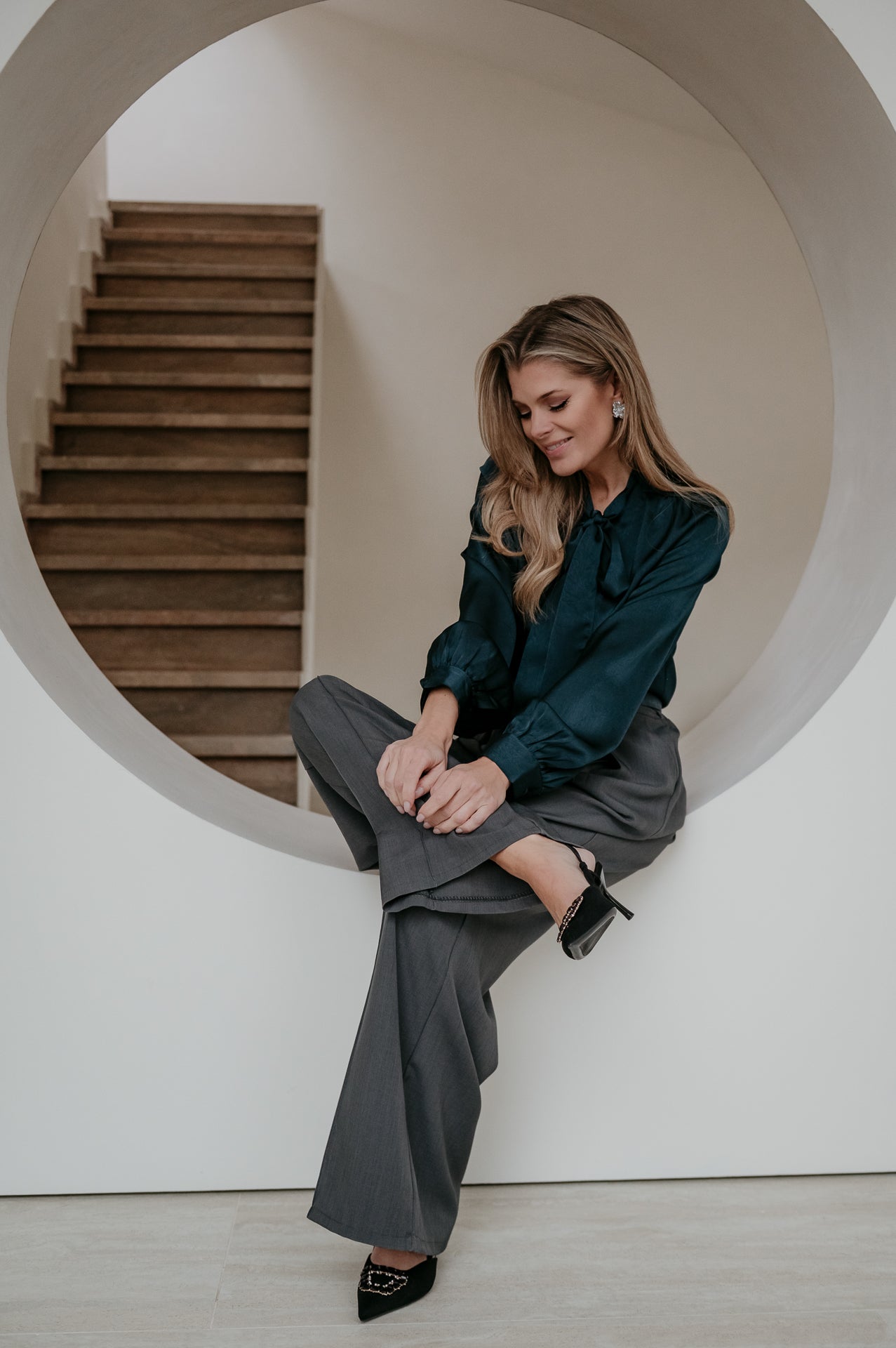 Merune blouse I Petrol - Wild Souls by JV® - Blouses