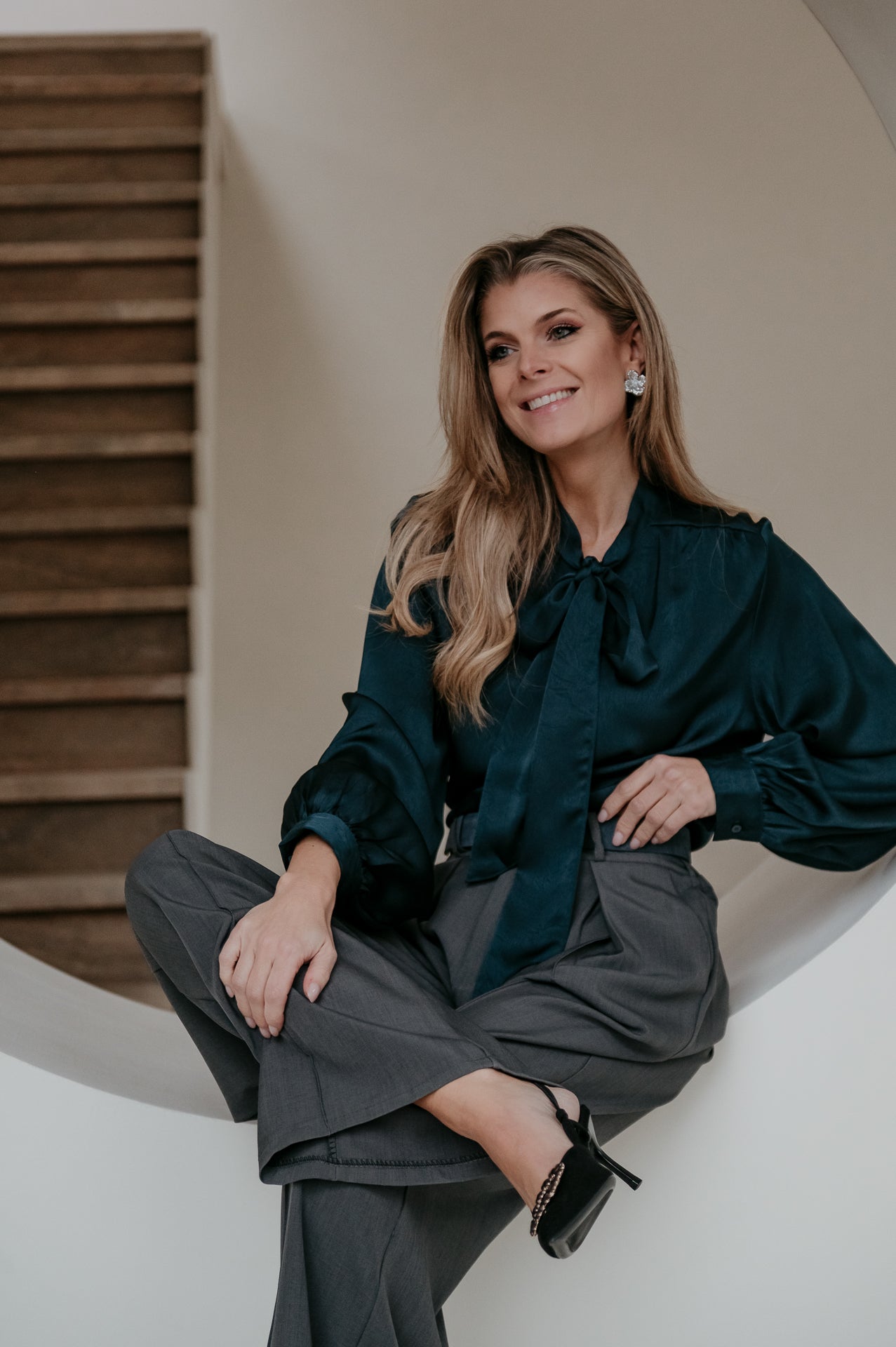 Merune blouse I Petrol - Wild Souls by JV® - Blouses