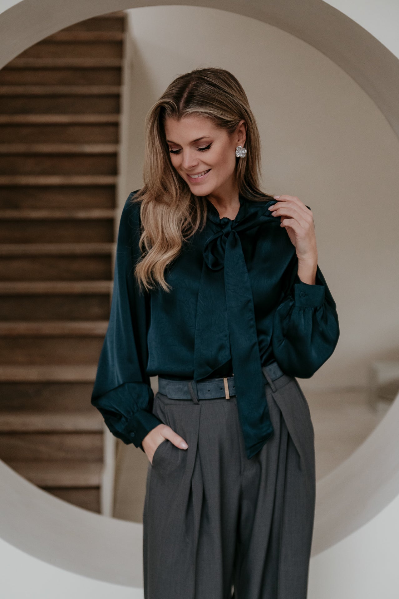 Merune blouse I Petrol - Wild Souls by JV® - Blouses