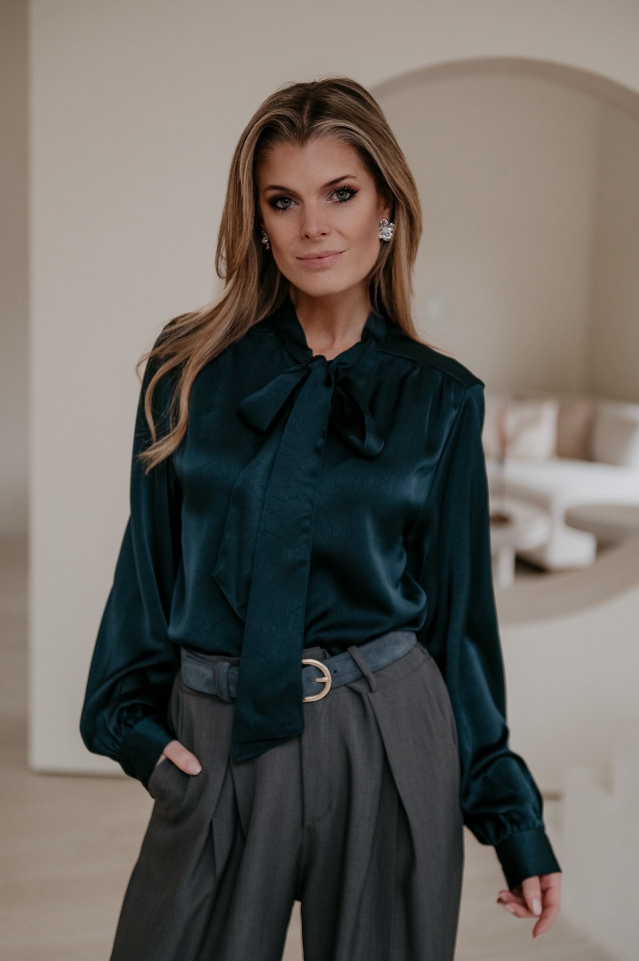 Merune blouse I Petrol - Wild Souls by JV® - Blouses