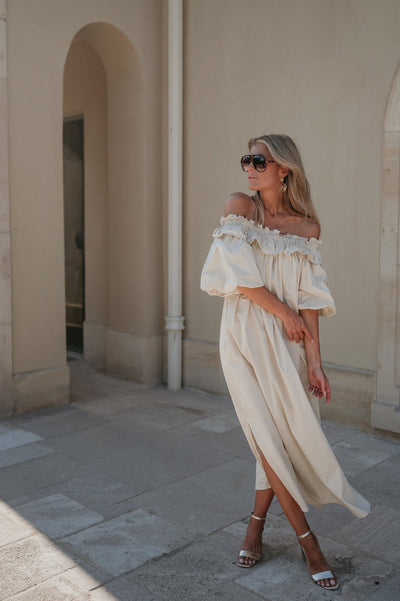 Miraggio dress I Beige - Wild Souls by JV® - Dresses