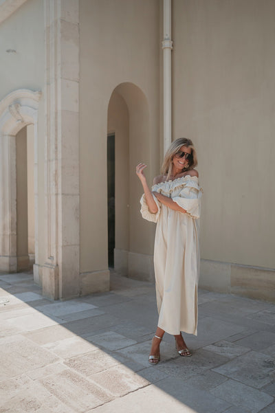Miraggio dress I Beige - Wild Souls by JV® - Dresses