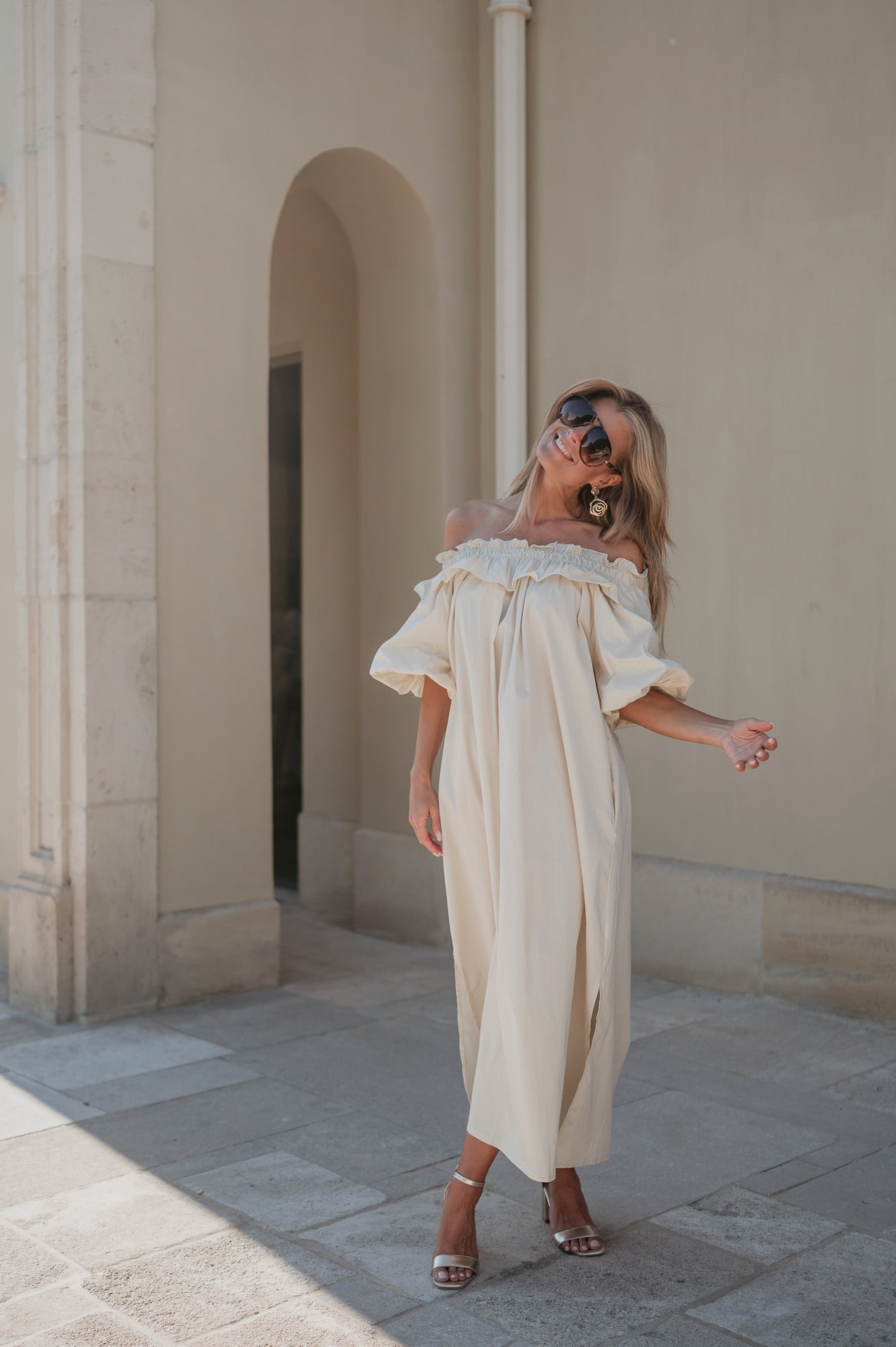 Miraggio dress I Beige - Wild Souls by JV® - Dresses