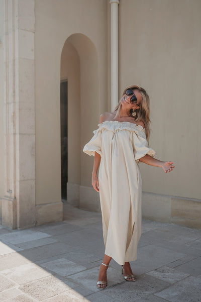 Miraggio dress I Beige - Wild Souls by JV® - Dresses