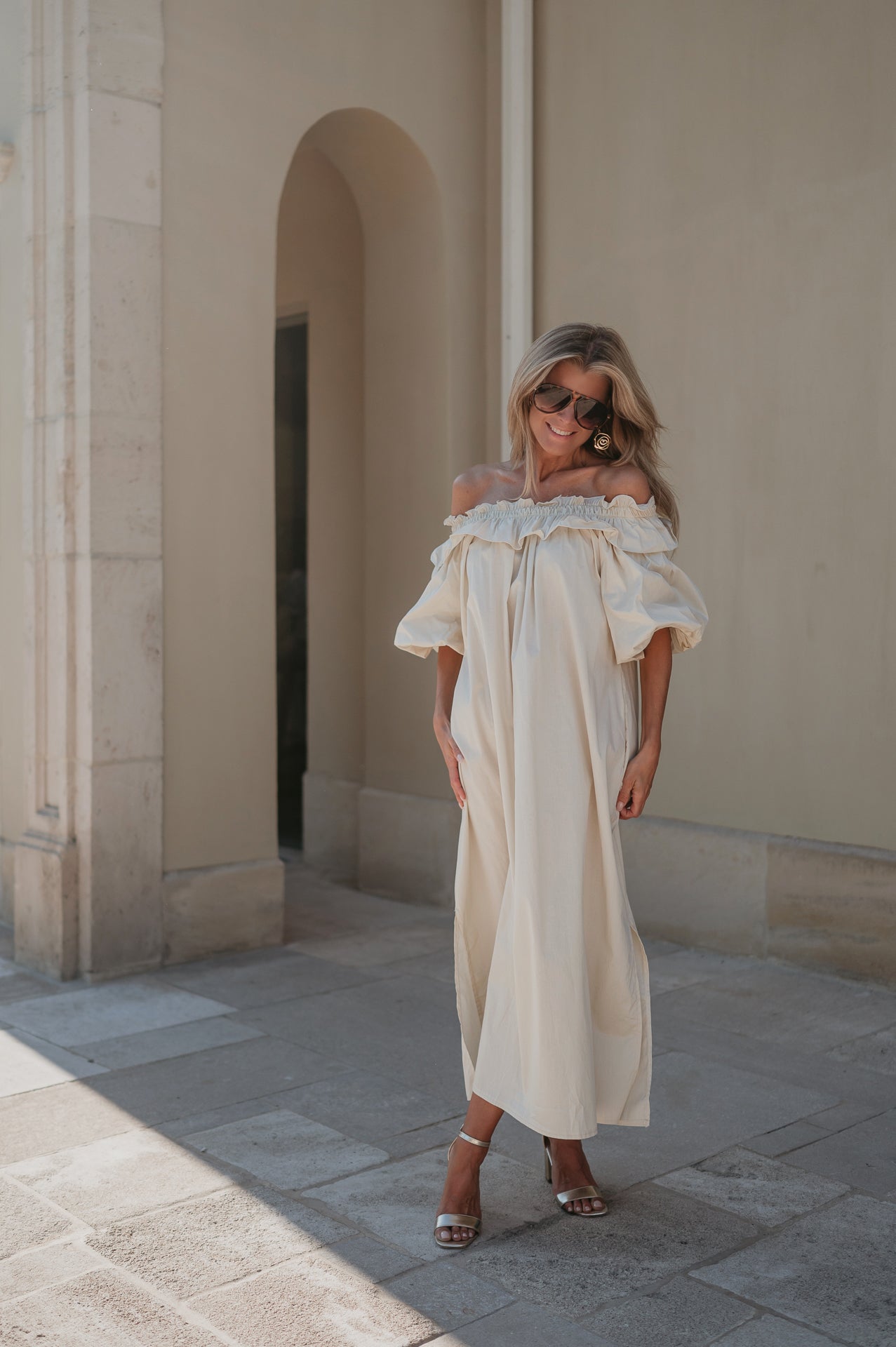 Miraggio dress I Beige - Wild Souls by JV® - Dresses