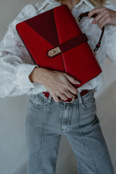 Mischiare handbag I Red - Wild Souls by JV® - Handbags