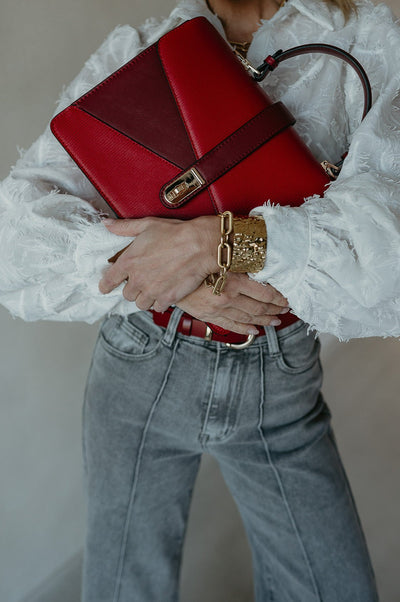 Mischiare handbag I Red - Wild Souls by JV® - Handbags