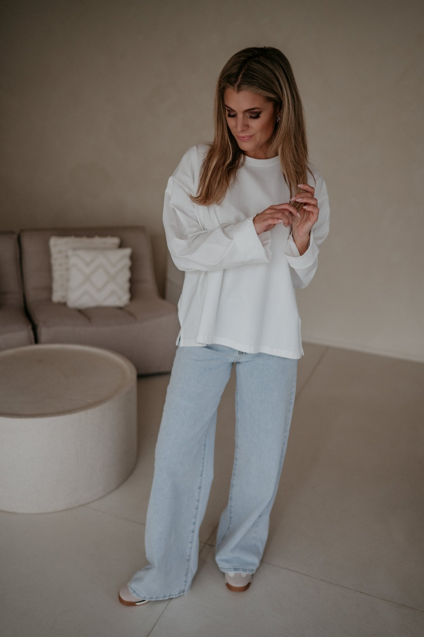 Modeli longsleeve I White - Wild Souls by JV® - Longsleeves