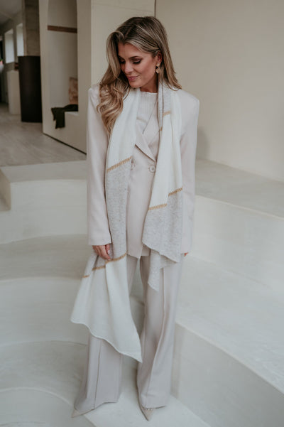 Monde scarf I Ecru - Wild Souls by JV® - Scarfs