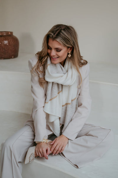 Monde scarf I Ecru - Wild Souls by JV® - Scarfs