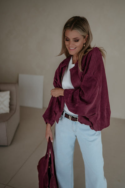 Mormora jacket I Bordeaux - Wild Souls by JV® - Jackets