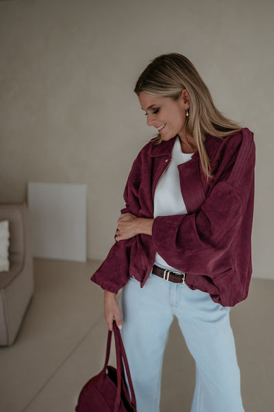 Mormora jacket I Bordeaux - Wild Souls by JV® - Jackets