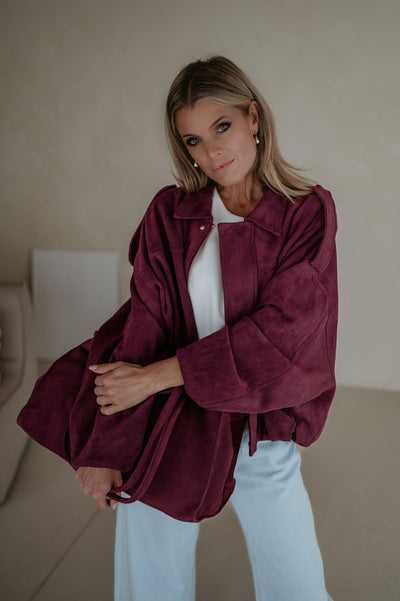 Mormora jacket I Bordeaux - Wild Souls by JV® - Jackets