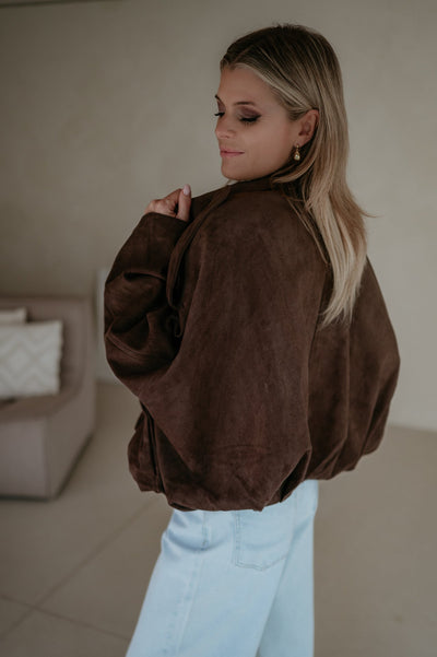 Mormora jacket I Chocolate Brown - Wild Souls by JV® - Jackets