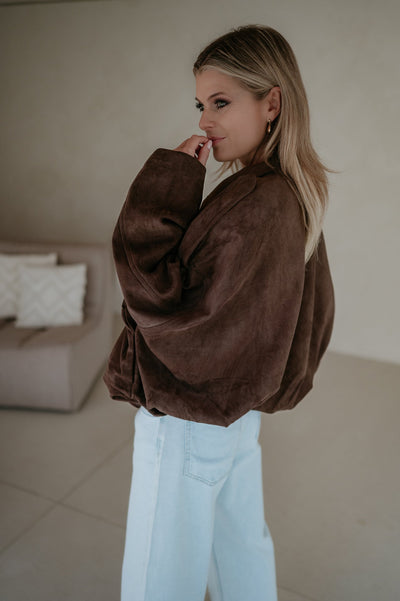 Mormora jacket I Chocolate Brown - Wild Souls by JV® - Jackets