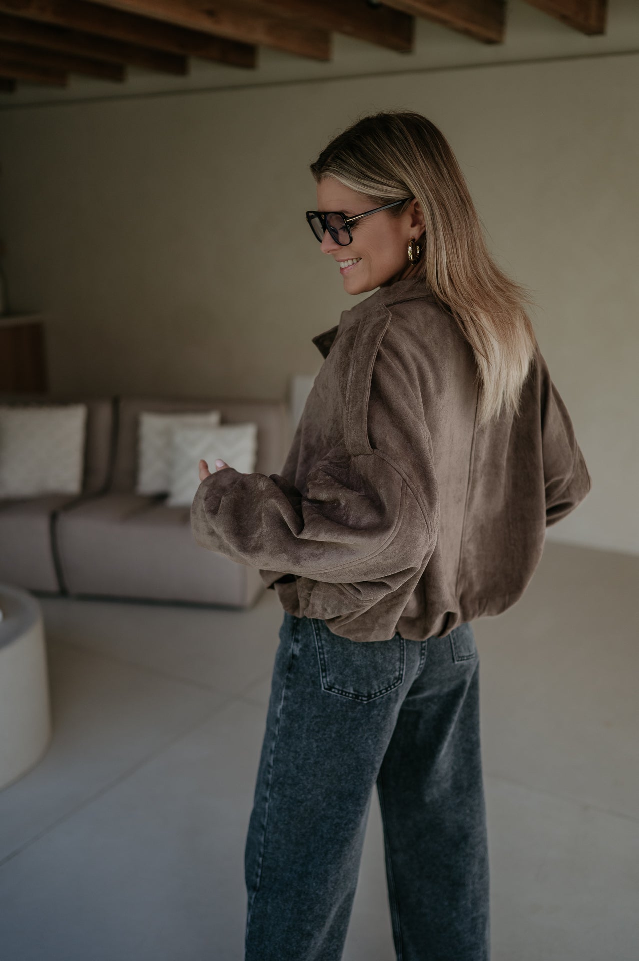 Mormora jacket I Taupe - Wild Souls by JV® - Jackets