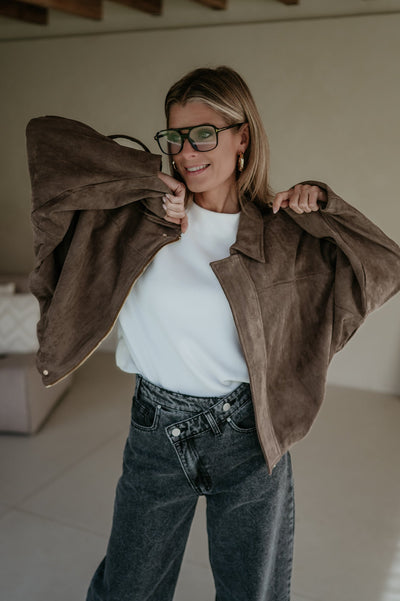 Mormora jacket I Taupe - Wild Souls by JV® - Jackets