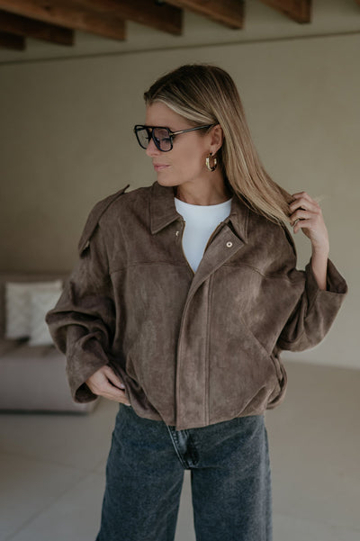 Mormora jacket I Taupe - Wild Souls by JV® - Jackets